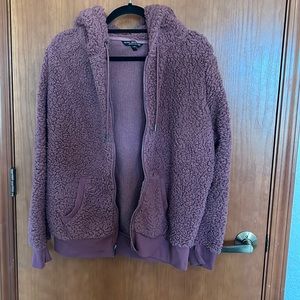 Sherpa Zip Hoodie